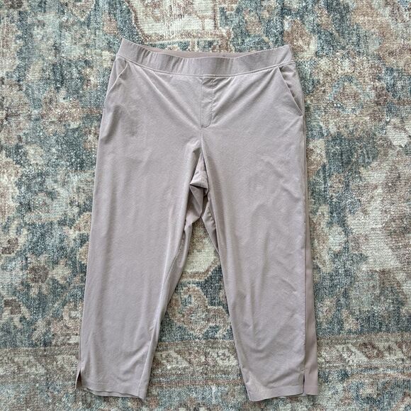 Athleta Matcha Latte Pink Lightweight Comfortable Brooklyn Ankle Jogger Size 22 - Picture 2 of 10